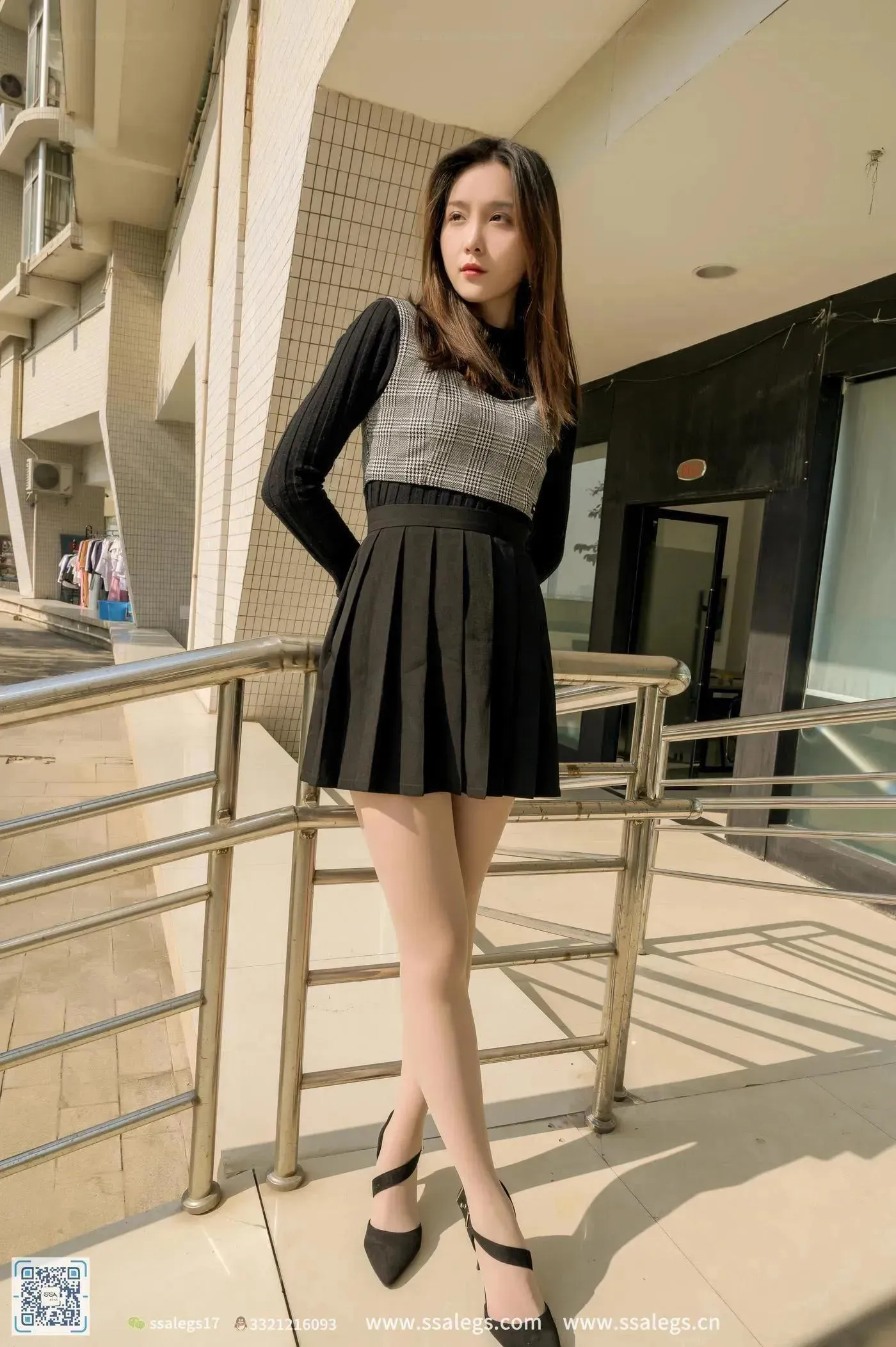 [SSA丝社]超清写真 NO.495 君君 外拍写真（上） [64P]插图5